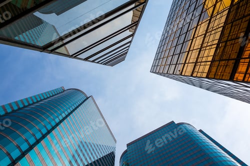 Preview: Modern Buildings in Commercial Area