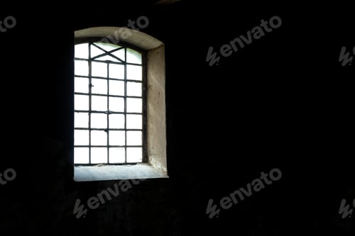 Preview: Bright window on the dark wall