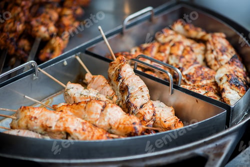 Preview: Pork Chops with Kabobs on the BBQ