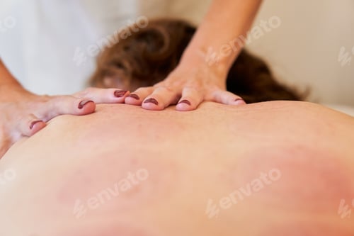 Preview: Relaxing Back Massage in a Spa Setting