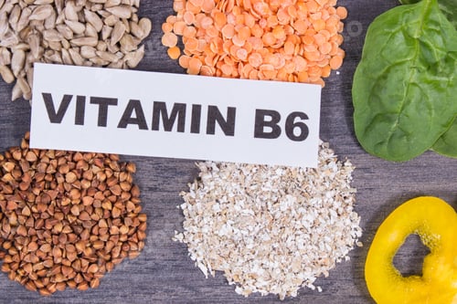 Preview: Nutritious food containing natural vitamin B6 and minerals. Healthy eating