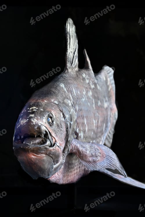 Preview: Lifesize realistic reconstruction of the fish coelacanth, Latimeria chalumnae