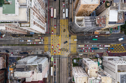 Preview: Mong Kok, Hong Kong 21 March 2019: Hong Kong city from top