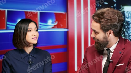 Preview: Newscasters start morning show live