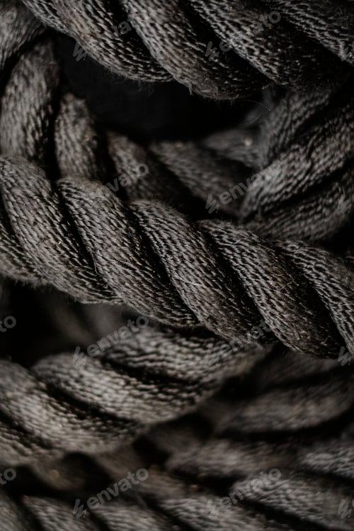 Preview: A battle rope in a gym