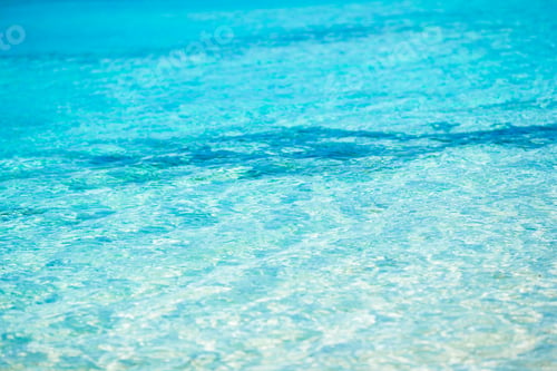 Preview: Idyllic perfect turquoise water at exotic island