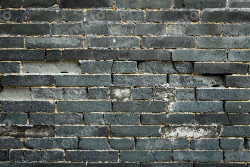 Preview: chinese blue bricks wall