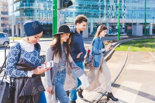 Preview: Multiracial group young people