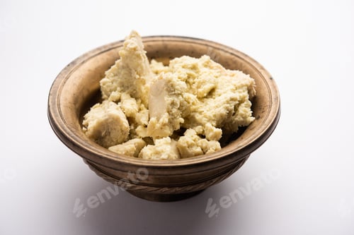 Preview: Raw Khoa, Khua, khoya, or mawa is a thickened Milk