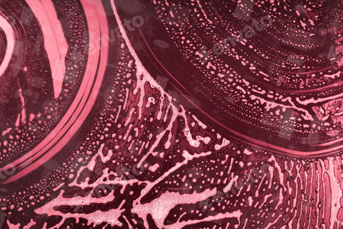 Preview: Drops- Liquid Foam. Fluid Aqua- Abstract Pattern Nature. Background- Cleansing Wash. Shampoo