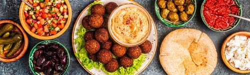Preview: Falafel - traditional dish of Israeli and Middle Eastern cuisine