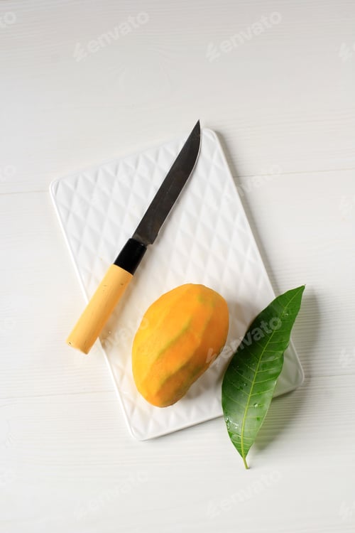 Preview: Top View Mango Fruit or Mangga Harum Manis