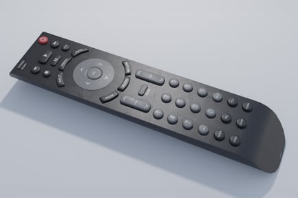 Vista previa: Control remoto de TV grande