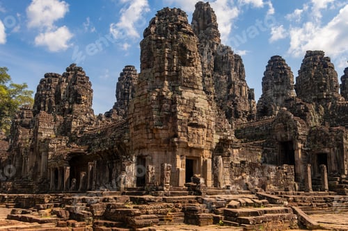 Preview: Ruins at The Angkor Wat Temple Complex, Cambodia