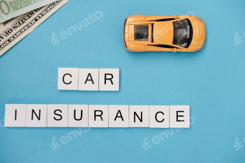 Preview: Wooden blocks with the word car Insurance.