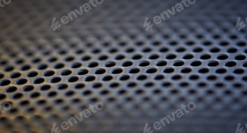 Preview: A gray metal grate