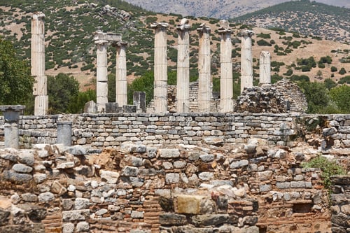 Preview: Archaeological landmark of Aphrodisias. Hellenistic and roman art. Turkey