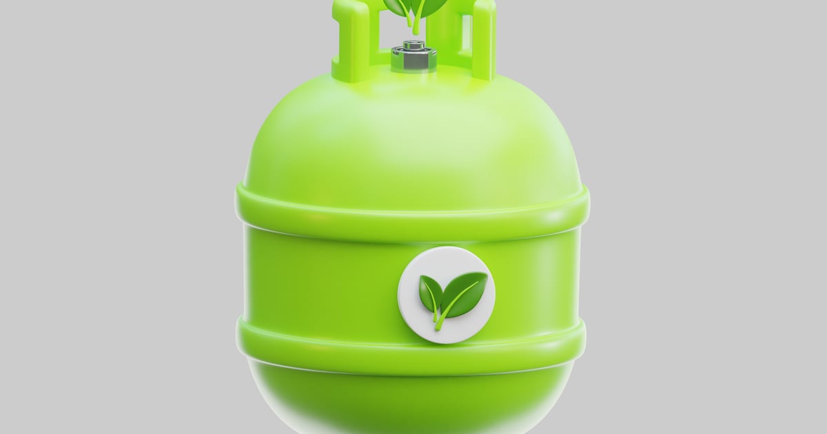 Green spherical container with handle and plant 3D, Incl. circle & gray ...
