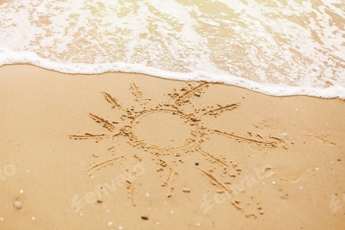 Preview: Hello summer vacation concept
