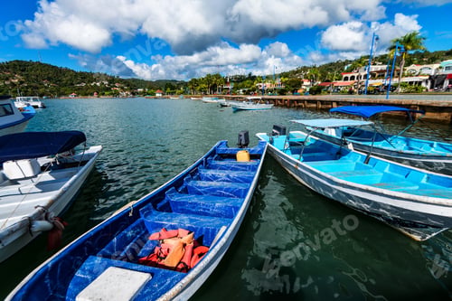Preview: Fishing boats in Samana, Dominican Republic