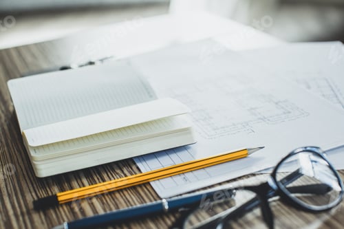 Preview: Project drawings and tools, close up