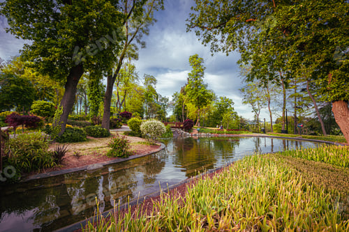 Preview: Spring view in the park