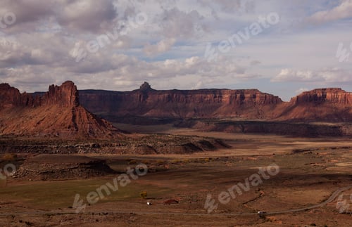 Preview: View of Indian Creek recreation area, Utah, USA