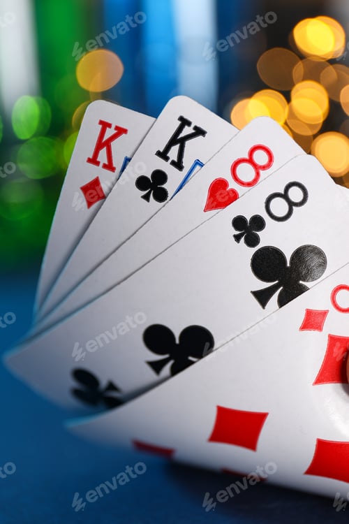 Preview: Concept of gambling, Poker gambling game, accessories for poker