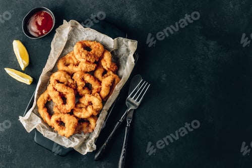 Preview: Breaded squid