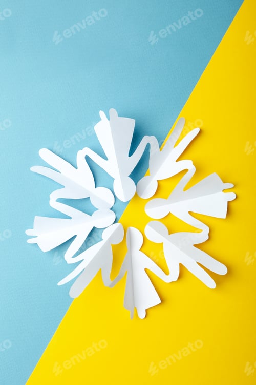 Preview: Concept of togetherness during the war, war in Ukraine