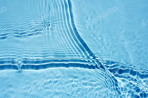 Preview: Abstract Water Background with Ripple Textures and Light