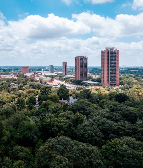 Visualização: Faculdades em Denton, TX