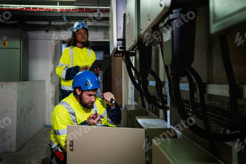 Preview: Engineers inspected the electrical switchboard and verified the operational voltage range.