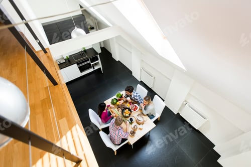 Preview: Young people at the teble