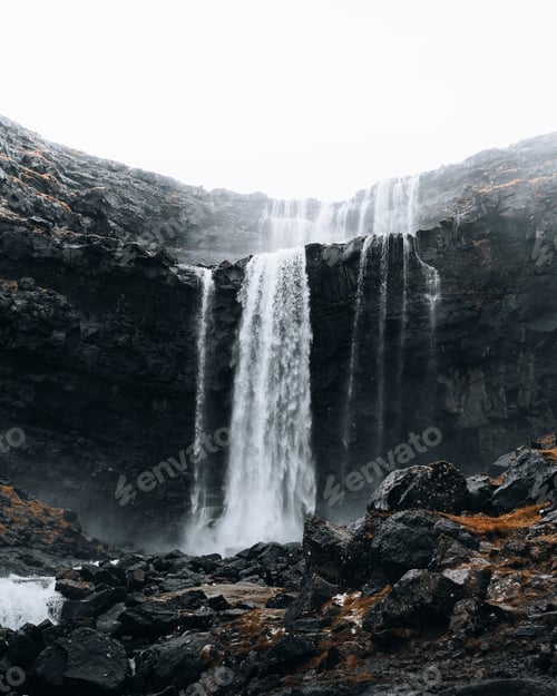 Preview: Fossa Waterfall on Faroe Islands