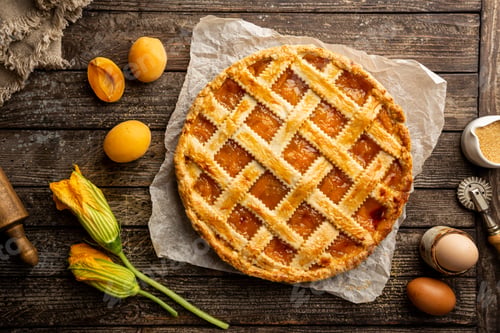 Preview: Summer apricot pie