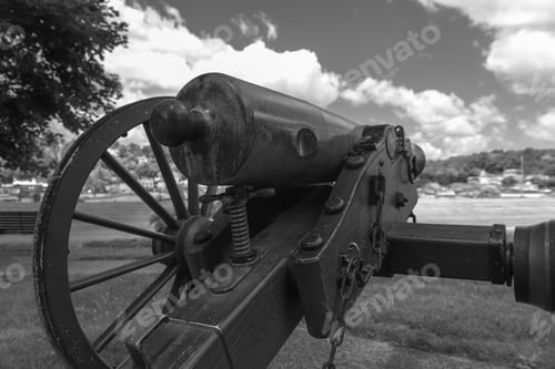 Preview: Very Old Artillery Canon In A Park