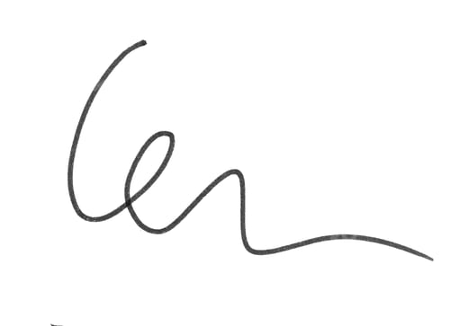 Preview: Abstract Black Ink Line on White Background