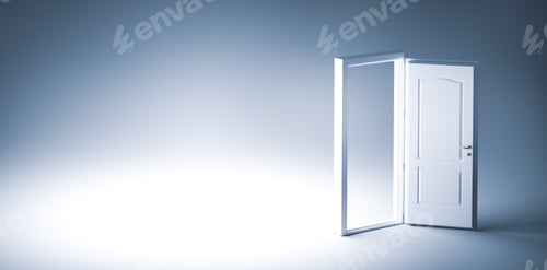 Preview: Wide open door. Faith, hope and option for future success
