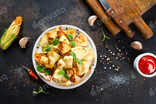 Preview: fried vegetables