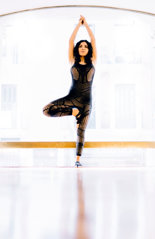 Preview: Crop woman dancing in class