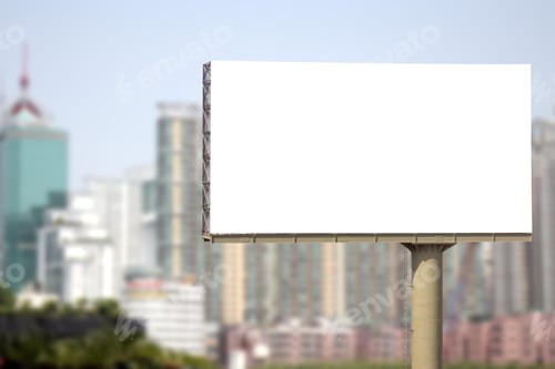 Preview: billboard, mockup, signboard, marketing