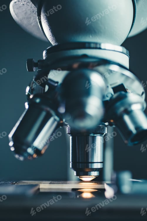 Preview: Close-up shot of microscope