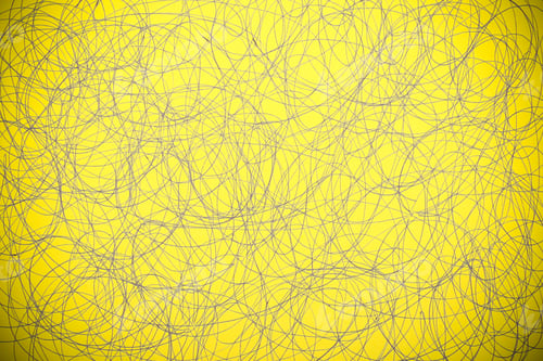 Preview: Abstract Drawing Of A Pen On Bright Paper