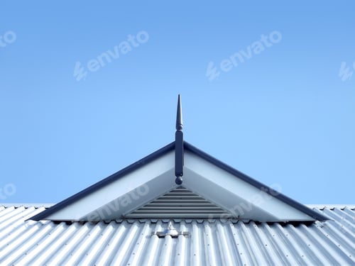 Preview: Finial - a distinctive ornament at the apex of a roof typical of Australian houses