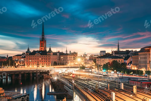 Preview: Stockholm, Sweden. Scenic View Of Stockholm Skyline