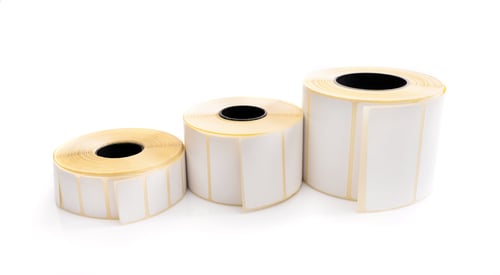 Preview: Roll with barcode stickers