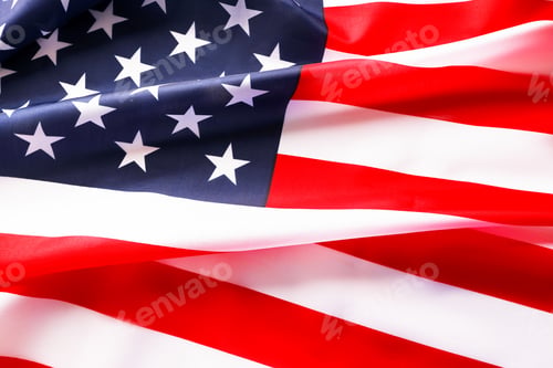 Preview: American flag waves beautifully to celebrate Labor Day holiday