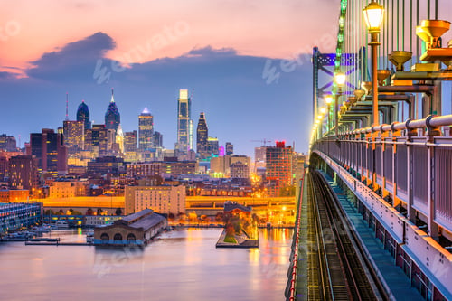 Preview: Philadelphia Pennsylvania Skyline