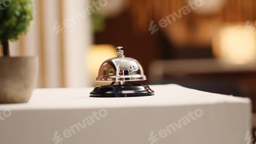 Preview: Concierge bell on check in desk